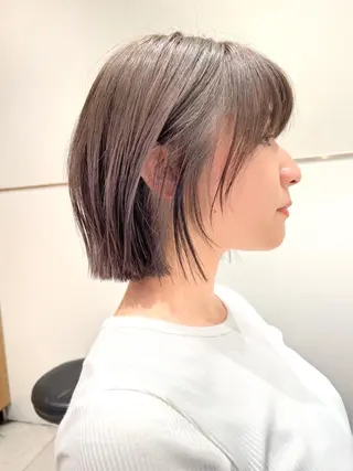 ミディアム カラー レイヤー専門家 ダブルカラー修のヘアスタイル