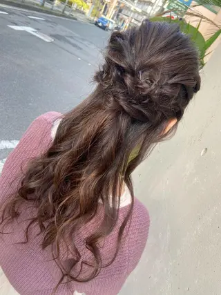 ヘアアレンジ 西田 莉緒のヘアスタイル