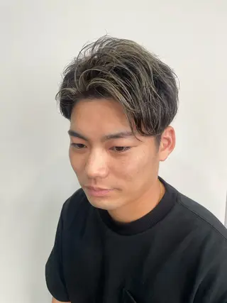 ショート カラー メンズ メンズ特化🟡個室 口コミ高評価🟡三澤のヘアスタイル