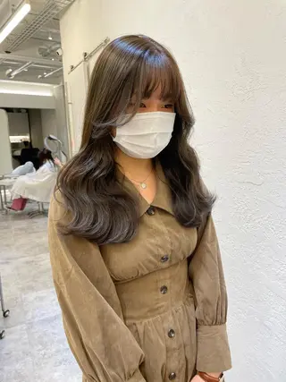 ロング カラー ヘアアレンジ 怪我のため6月末 復帰予定田中瑞希🍃のヘアスタイル