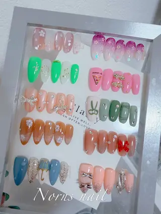 ネイル Norns nail (猫いるサロン🐈)のネイルデザイン