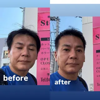 ショート メンズ 横田 尚登のヘアスタイル