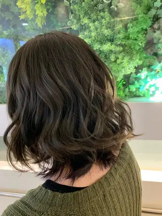セミロング カラー ヘアアレンジ 【メンズモデル募集】 Bassa所沢のヘアスタイル