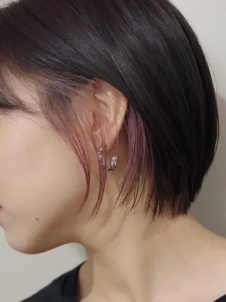 ショート カラー 【吉祥寺】ショート/ レイヤーボブ/ryoのヘアスタイル