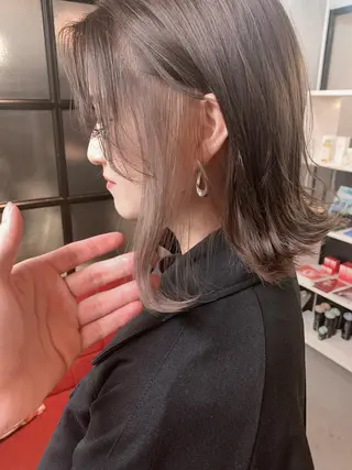 カラー なかの たくみのヘアスタイル
