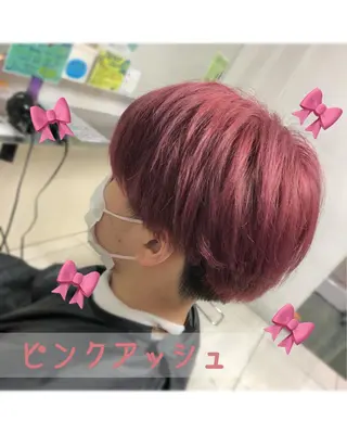 ショート カラー メンズ うねり・パサつき改善 山本翔大✨️のヘアスタイル
