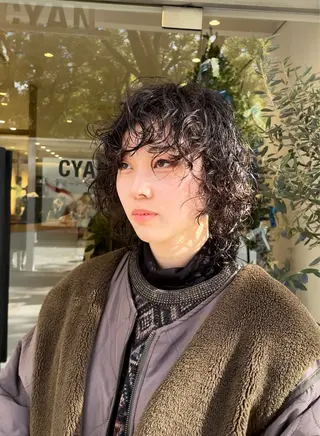 ミディアム 小寺 柚初のヘアスタイル