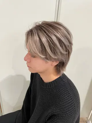 カラー メンズ 💈メンズパーマ カラー💈momoのヘアスタイル
