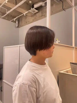 カラー いまかわ ゆなのヘアスタイル