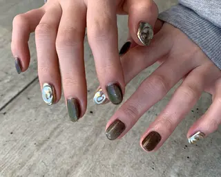ネイル YUKIMO🍎名駅 /ニュアンスのネイルデザイン