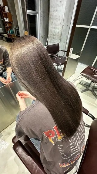 ロング カラー fifth原宿 宮部蓮のヘアスタイル
