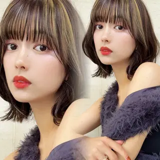 ショート カラー レイヤー❣️縮毛矯 川村利幸のヘアスタイル