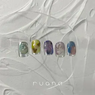 ネイル miyuu 𓂃🫧‪のネイルデザイン