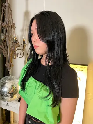 カラー RINKA 岡崎美容室のヘアスタイル
