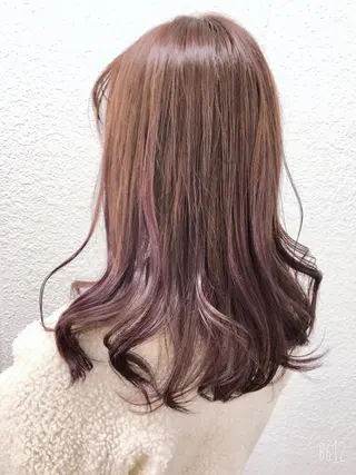 セミロング 髪質改善専門店 Lucasのヘアスタイル
