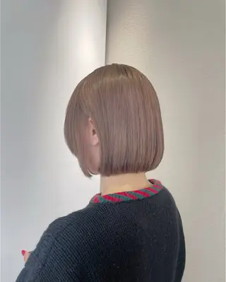 ショート カラー 佐々木 美帆のヘアスタイル