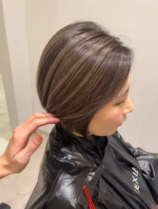 ショート カラー 廣庭 勇人のヘアスタイル