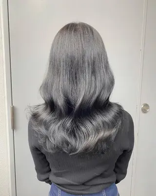 ロング カラー パーマ ヘアアレンジ メンズ キッズ ネイル マツエク・マツパ アイブロウ 💖似合わせカラー レイヤー💖ブリーチのヘアスタイル