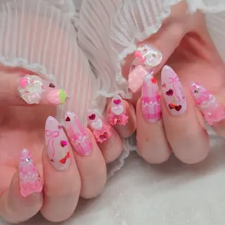 ネイル Runanail.☽ 鶴ヶ峰　naruのネイルデザイン