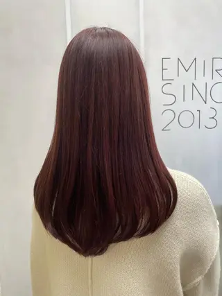ロング カラー 前田リサコ🌹 ✨艶髪職人のヘアスタイル