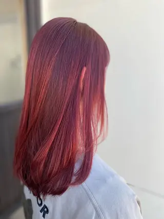 セミロング カラー jammin.新塘 亮介のヘアスタイル