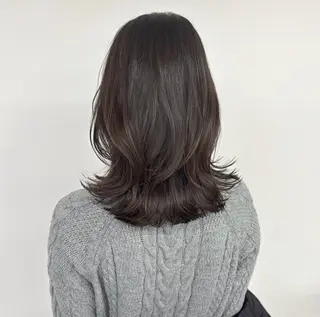カラー 五十棲 光里のヘアスタイル
