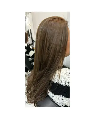 ロング カラー THE REMMY ユミザのヘアスタイル