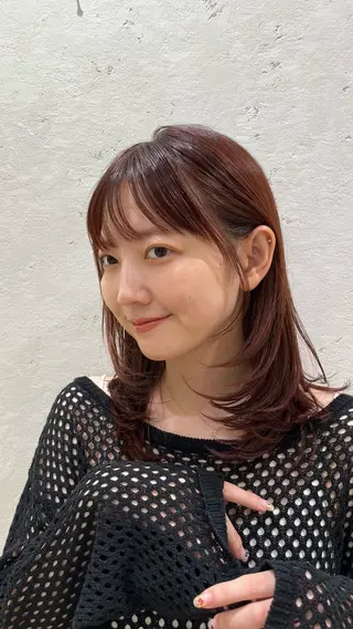 ミディアム ♥️髪質改善×艶髪× 絹髪/佑珠♥️のヘアスタイル