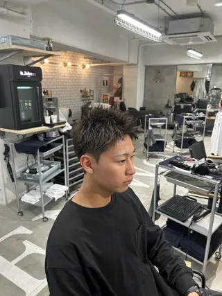 メンズ 吉田 彩人のヘアスタイル