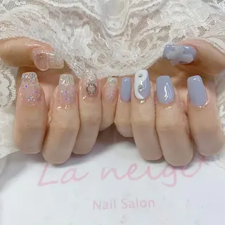 ネイル La neige* yuki 🐩🌙のネイルデザイン