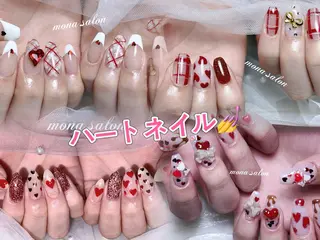 ネイル Mona【パラジェル ・長さ出し専門店】のネイルデザイン