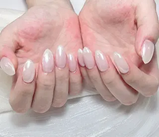 ネイル candy nail 韓国風ワンホンネイルのネイルデザイン