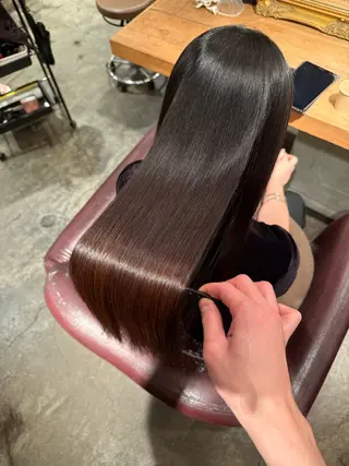 ロング 髪質改善／美髪矯正 林田和真のヘアスタイル