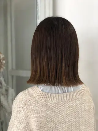 ミディアム miku🌿‬ メンズバレイヤージュのヘアスタイル