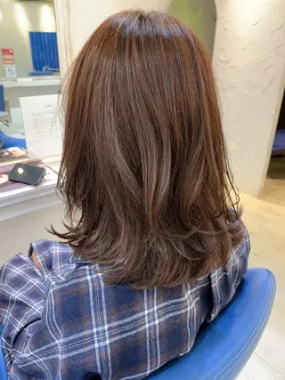 ミディアム カラー 中目黒✂︎店長✂︎ TOMOHIROのヘアスタイル