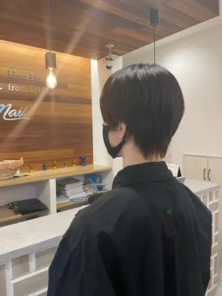 ショート パーマ メンズ やまこし 美裕樹のヘアスタイル