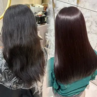 セミロング 新宿/髪質改善/ 阿久津凜のヘアスタイル