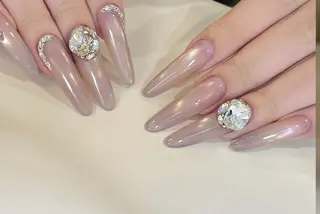 ネイル By moonネイル 🌷ワンホン/韓国風のネイルデザイン