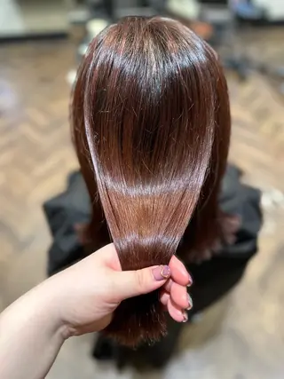 セミロング RI HOのヘアスタイル