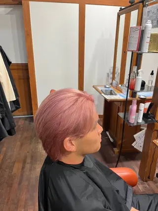 カラー メンズ 水野 志陽のヘアスタイル