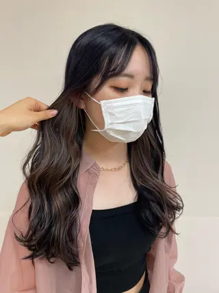 ロング カラー ヘアアレンジ 【Sweep】おじま のぞみのヘアスタイル