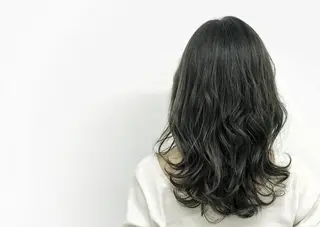 ロング カラー パーマ ⭐️当日OK⭐️ 岩田峻のヘアスタイル