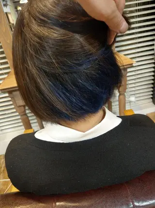 カラー 店長　佐藤 祐輔のヘアスタイル