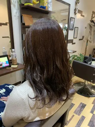 ロング カラー サトウ シューイチのヘアスタイル