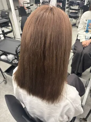 カラー 🤍透明感·ツヤ感 カラー/mai🤍のヘアスタイル