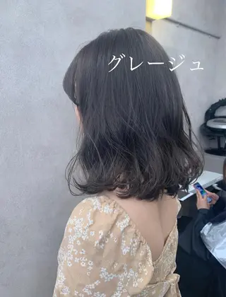 ミディアム 【美容室が苦手な方 専問美容室】MIHOのヘアスタイル