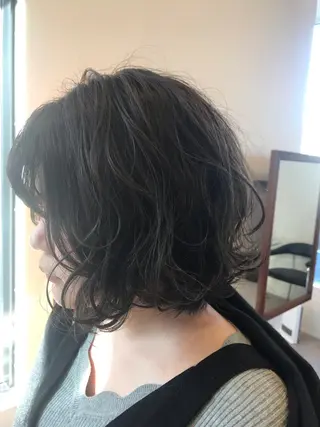 ミディアム 茂木 良太のヘアスタイル