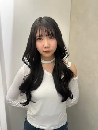 ロング カラー 韓国ヘアメンズ・レデ ィース特化ミクのヘアスタイル