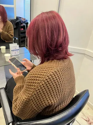 ミディアム カラー 【ただの天才 🎨】のヘアスタイル