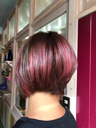 ショート ポルタカリーナサロン yukariのヘアスタイル